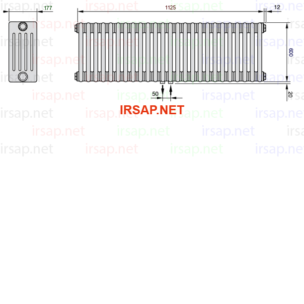Радиатор IRSAP Tesi 50600/25 T50 CL 01